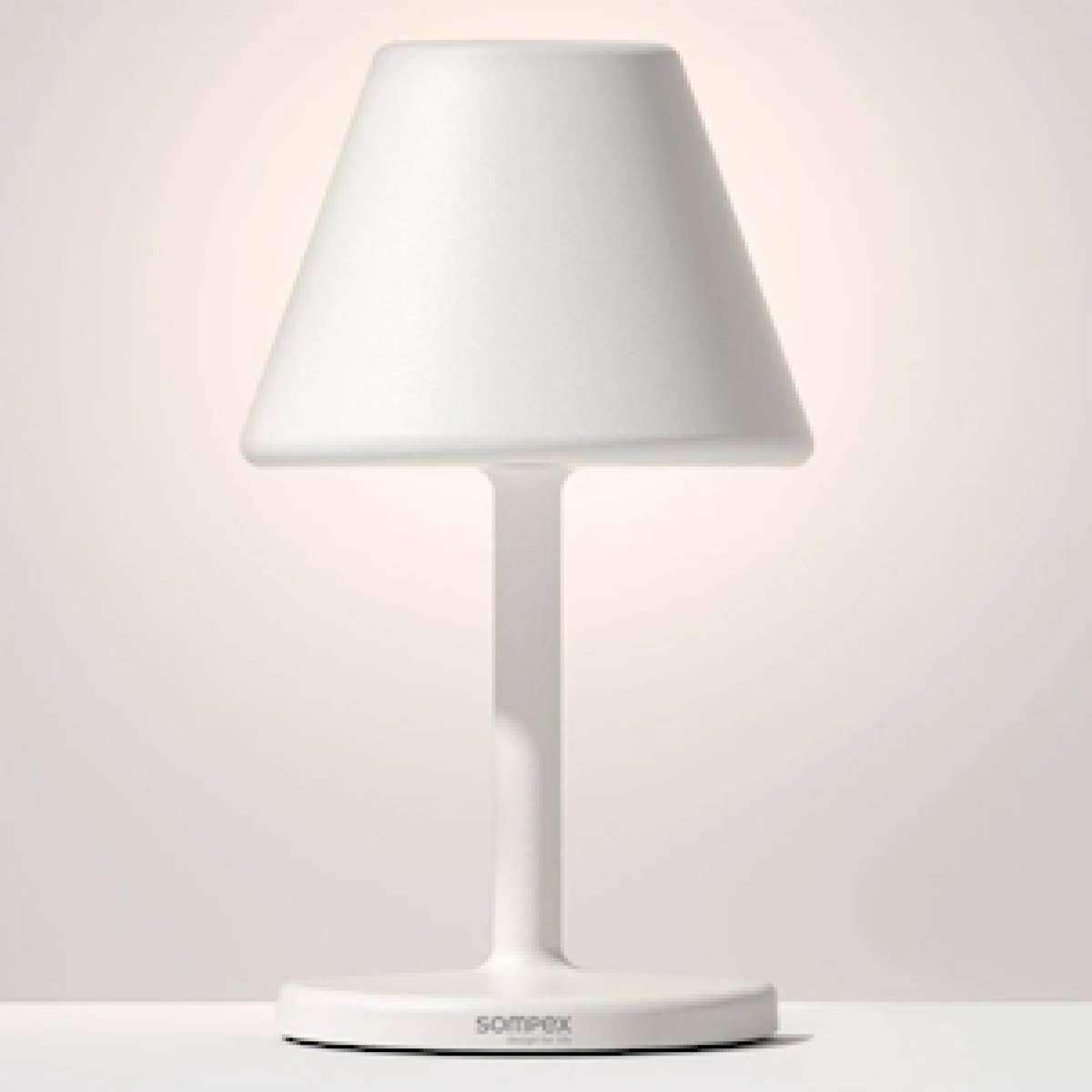Table Lamp Sompex Twin 78451 White 21cm