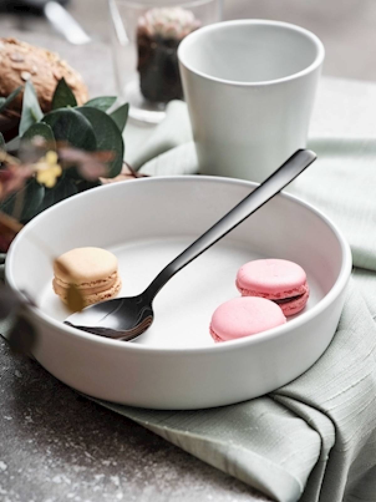 Soup Plate Aida Raw Arctic White 19.4*4.5