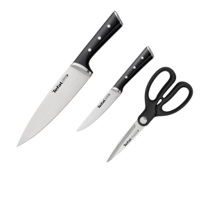 Tefal Set (knife 20cm, Knife 11 Cm, Scissors)