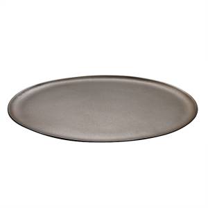 Round Dish Aida Raw Metallic Brown 42cm