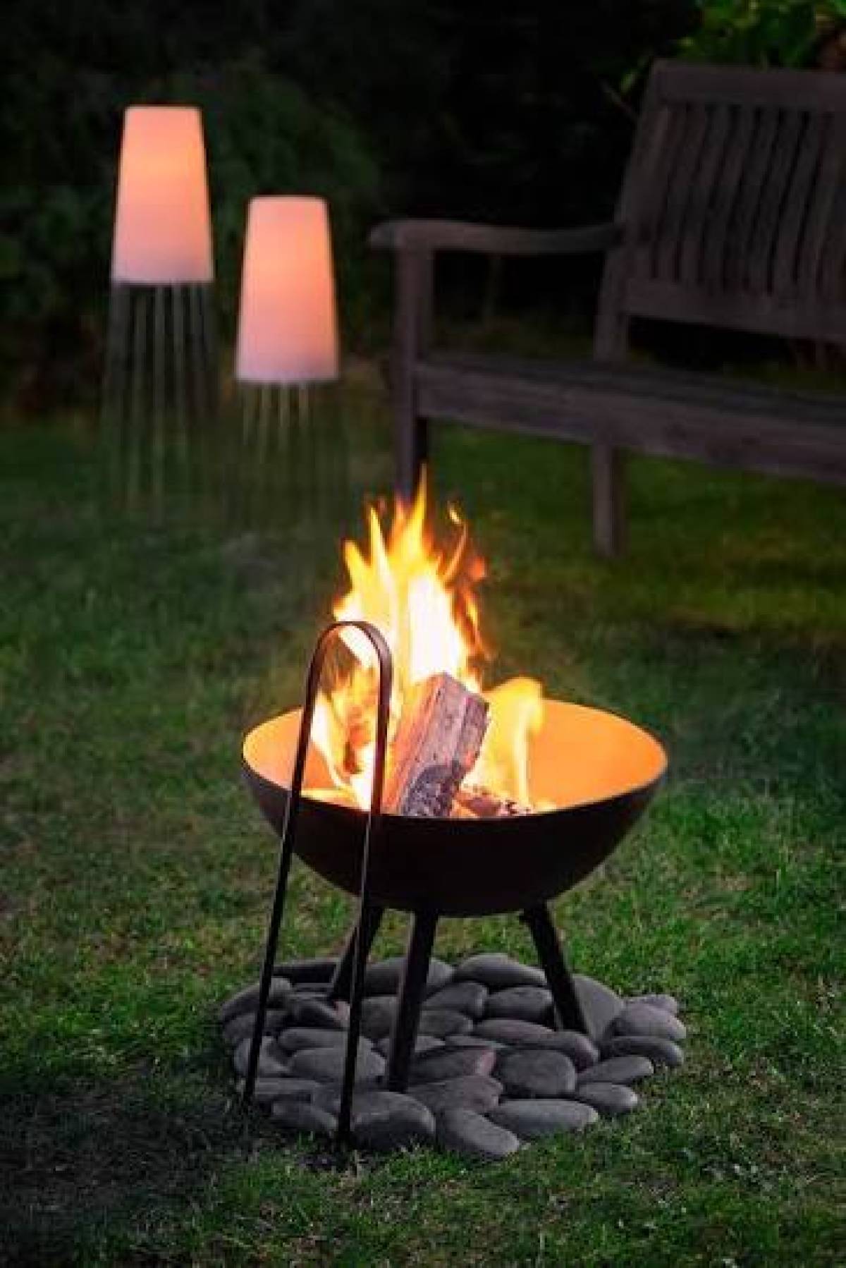 Flames Fire Tongs Philippi 203012