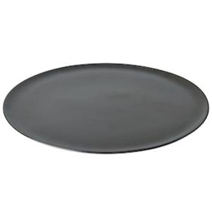 Round Dish Aida Raw Titanium Black 42cm
