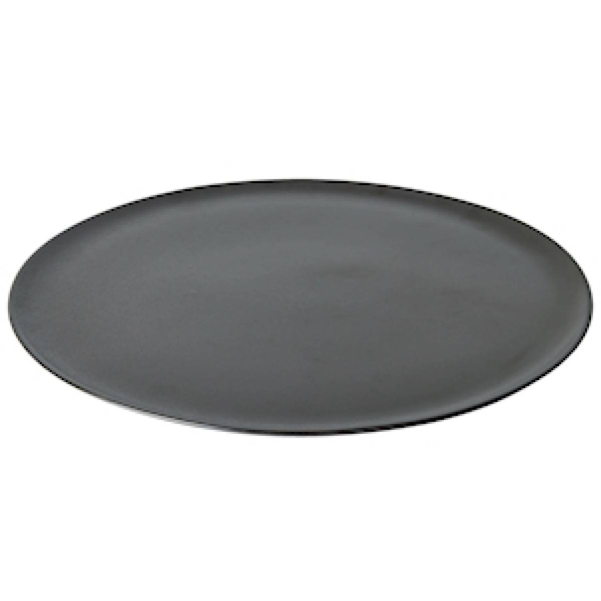 Round Dish Aida Raw Titanium Black 42cm