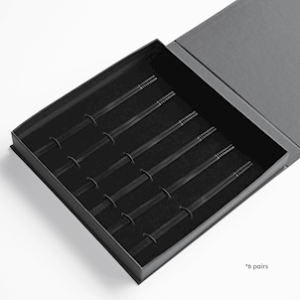 Chopstick Set Herdmar Allegro 6 Pairs Mat Black