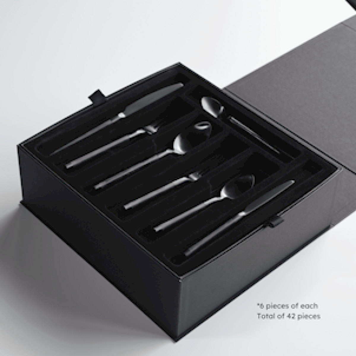 Special Edition Set Herdmar Vogue 42pcs Mat Black