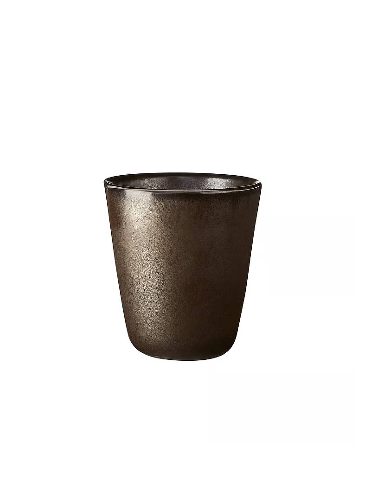 Mug Aida Raw Metallic Brown Double Wall 25cl