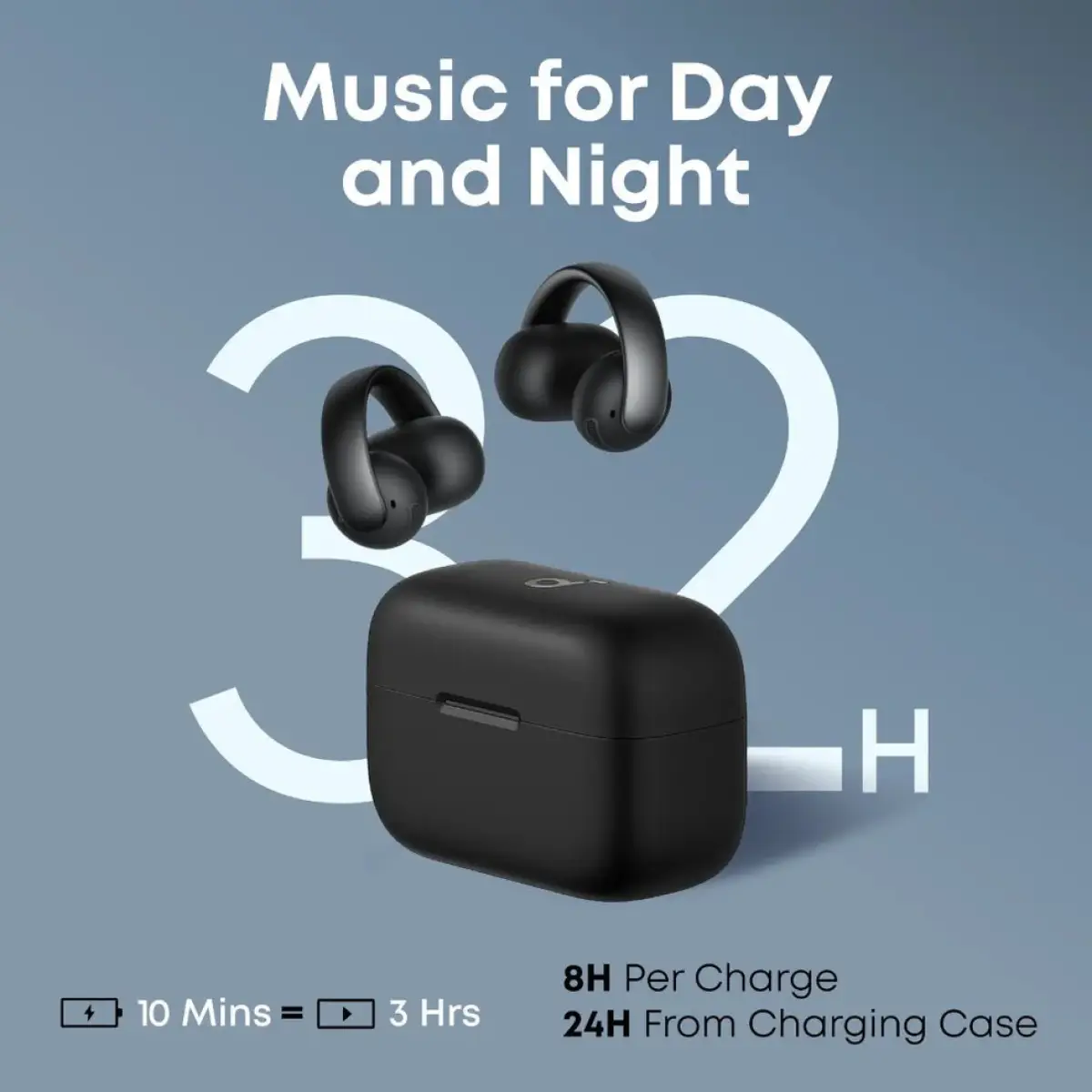 Soundcore AeroClip | Open-Ear Clip-On Earbuds