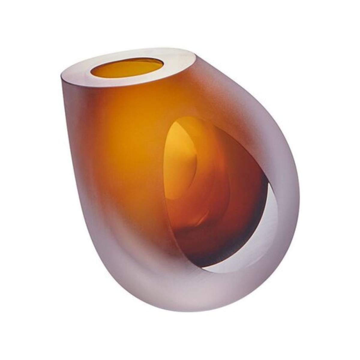 Occhio Vase Philippi Smoke Glass 139007