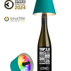 Table Lamp Sompex Top 2.0 72534 Turquoise