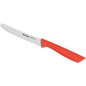 Tefal Quick Easy Serrated Utility Knife 10 Cm Orange