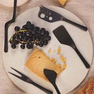 Cheese Set Herdmar Muh 5pcs Mat Black