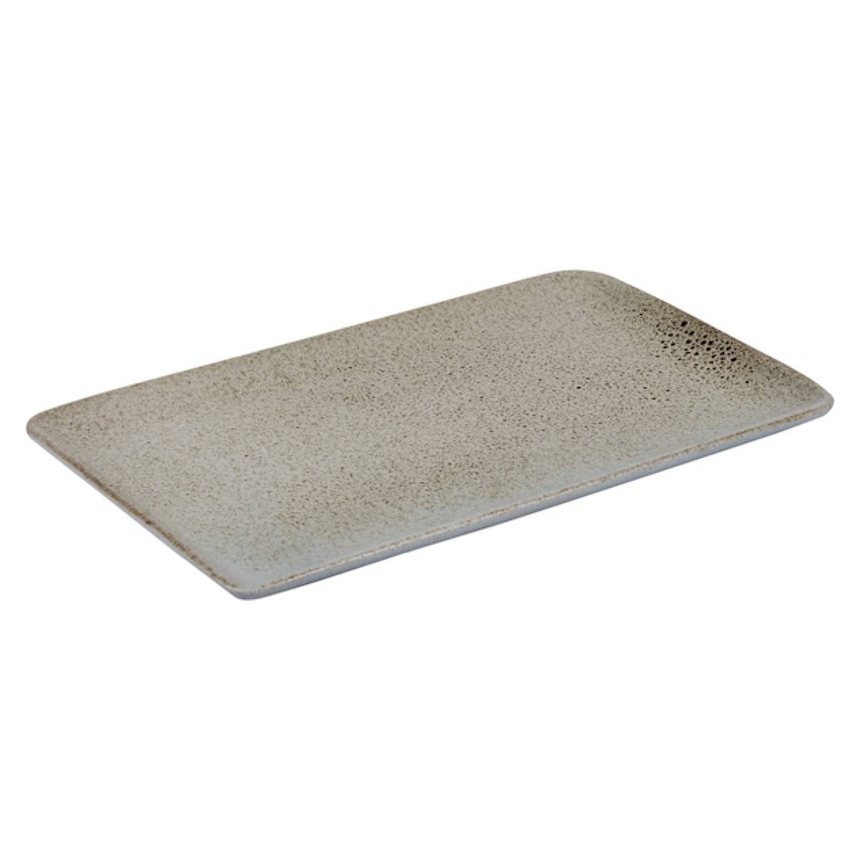 Rectangular Lunch Plate Aida Raw Sandy Beige 14408