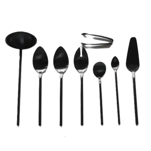 Basic Serving Set Herdmar Desire 8pcs Mat Black