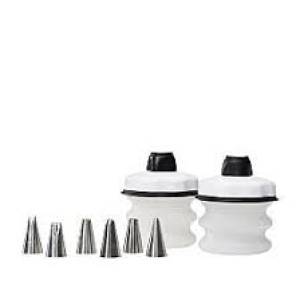 Oxo - 8 Pc Baker S Silicone Decorating Bottle Kit-black