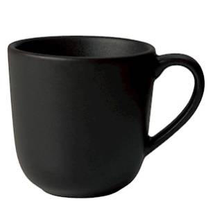 Coffee Mug Aida Raw Titanium Black 20cl