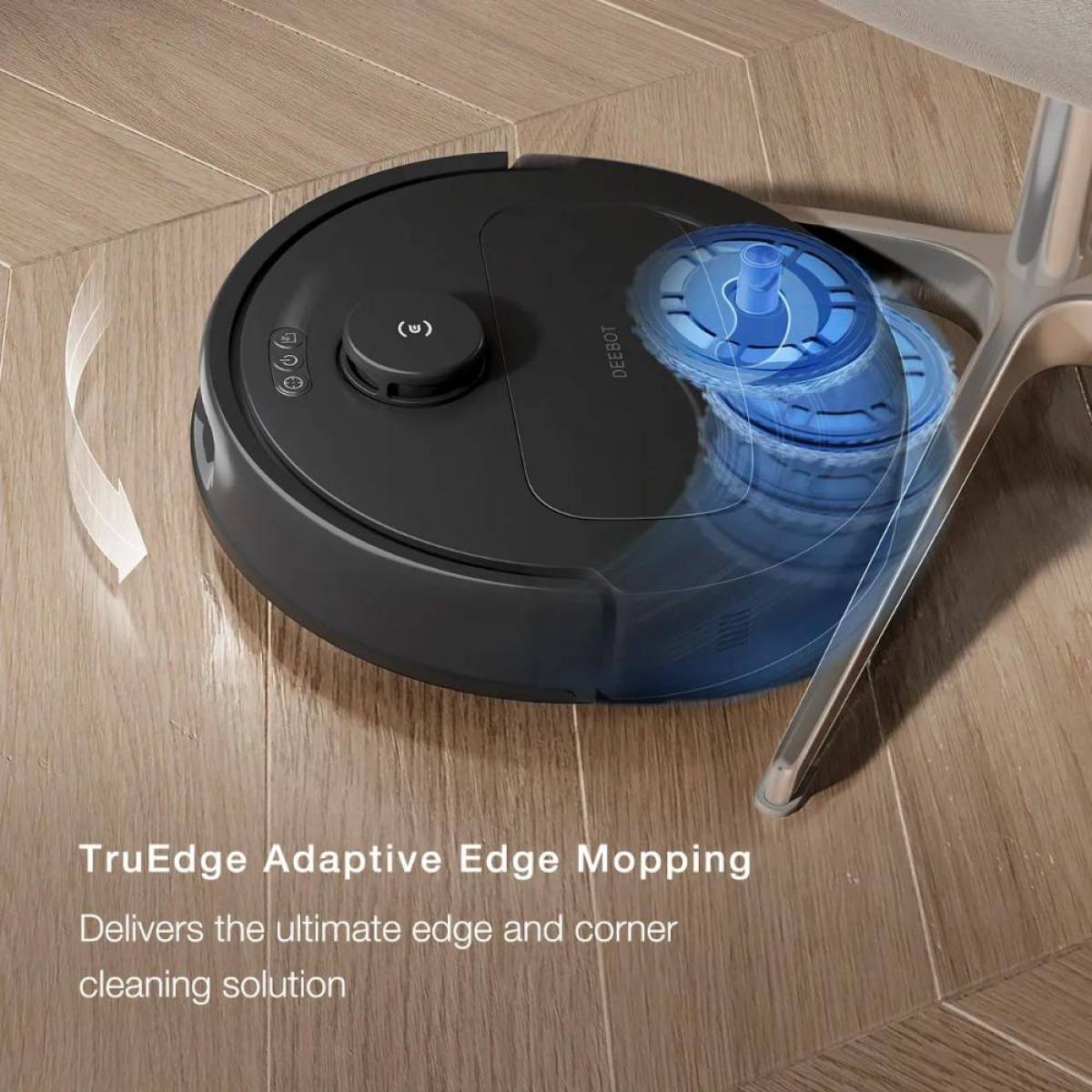 Ecovacs Deebot N30 Pro Omni Robotic Vacuum, Black, Ydlx11-x