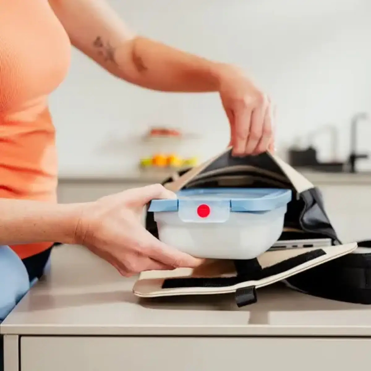Tefal Oneclick Rectangular Oven Dish 1.2l – Aqua