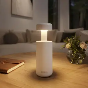Table Lamp 23cm  Sompex Lubao 78623 Sand