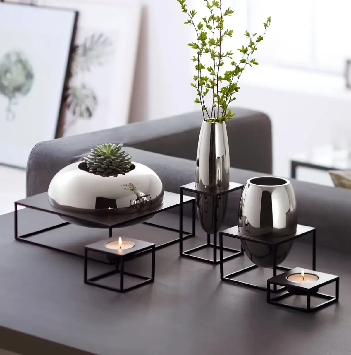 Solero Tealight Holder Small Philippi 240023