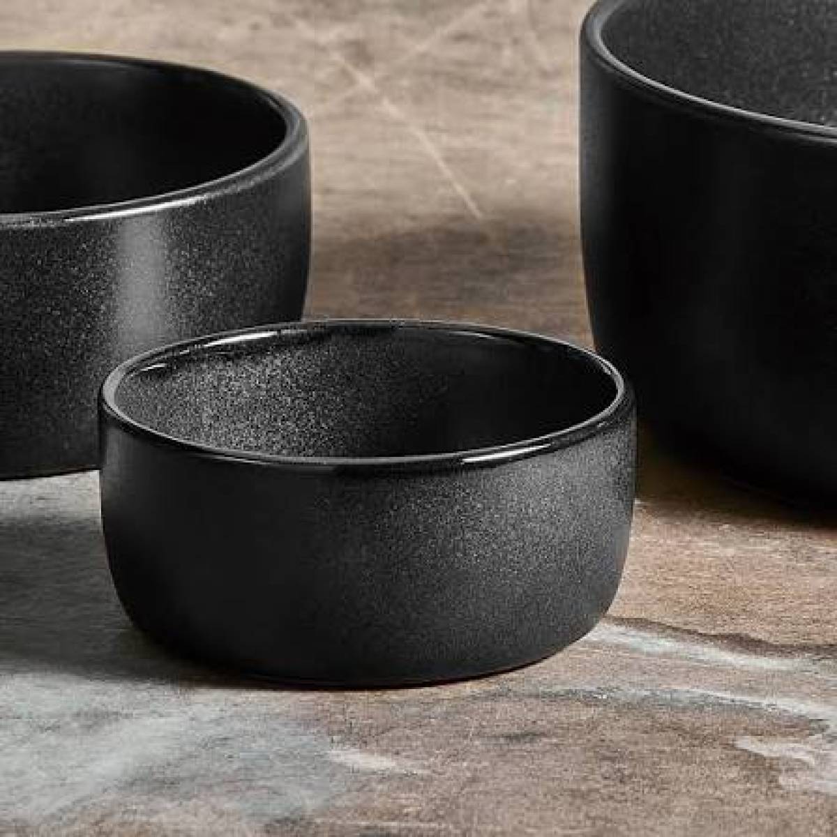 Small Bowl Aida Raw Titanium Black 9.5*4.5cm 24cl