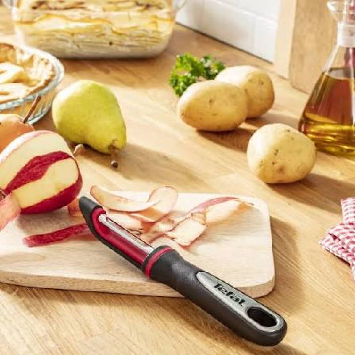 Tefal Ingenio Peeler Black/red