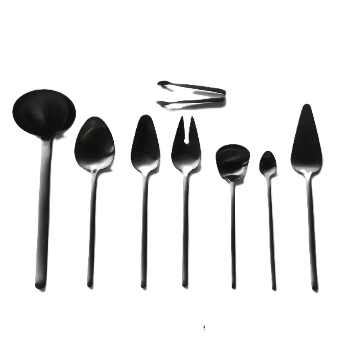 Basic Serving Set Herdmar Stick 8pcs Mat Black