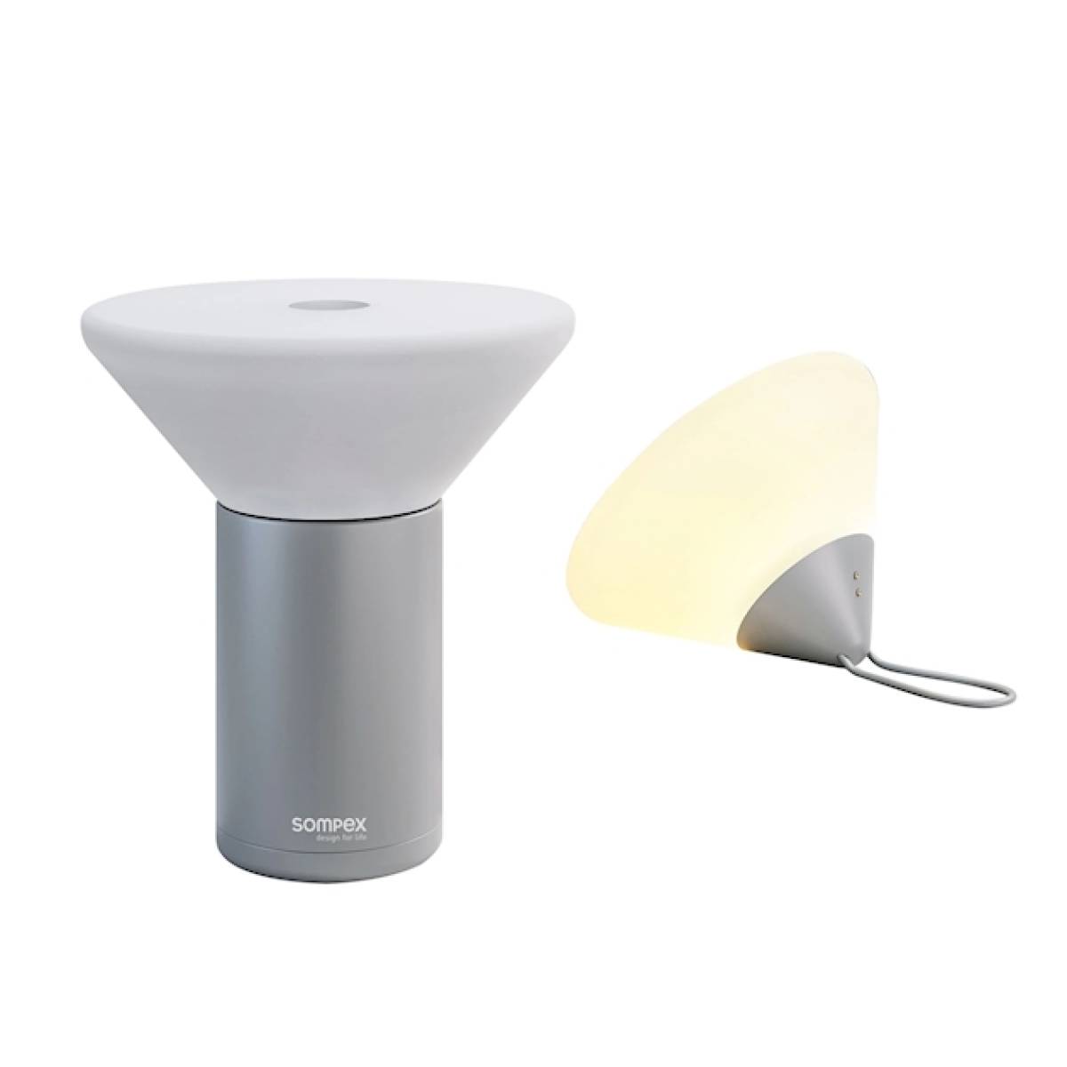Garden Lamp 17.2cm Sompex Mikono 78631 Grey