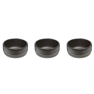 Set Of 3 Mini Bowl Aida Raw Metallic Brown 7.5*3.8