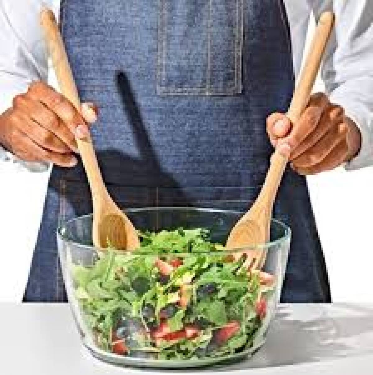 Oxo - Beechwood Salad Servers 2 Piece Set