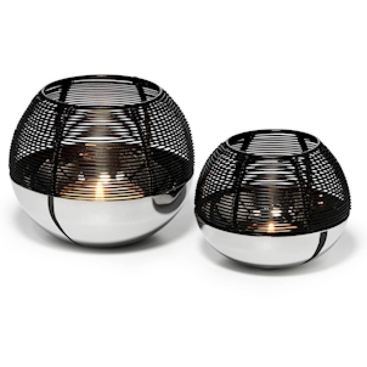 Luna Tealightholder M Philippi 190005 Nickel