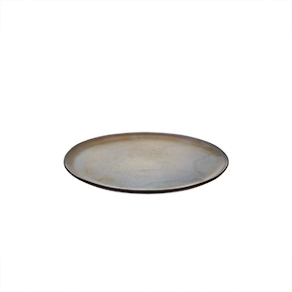 Dessert Plate Aida Raw Metallic Brown 20cm