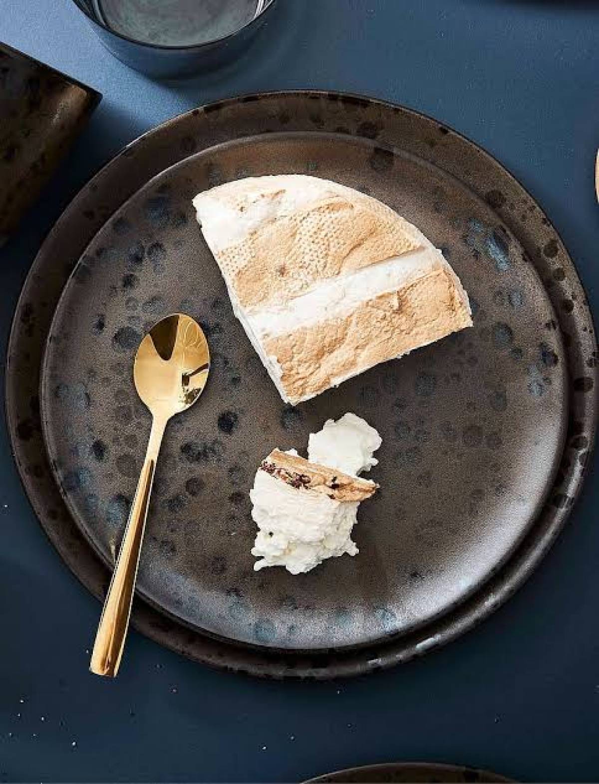 Dessert Plate Aida Raw Nordic Brown Spotted 20cm