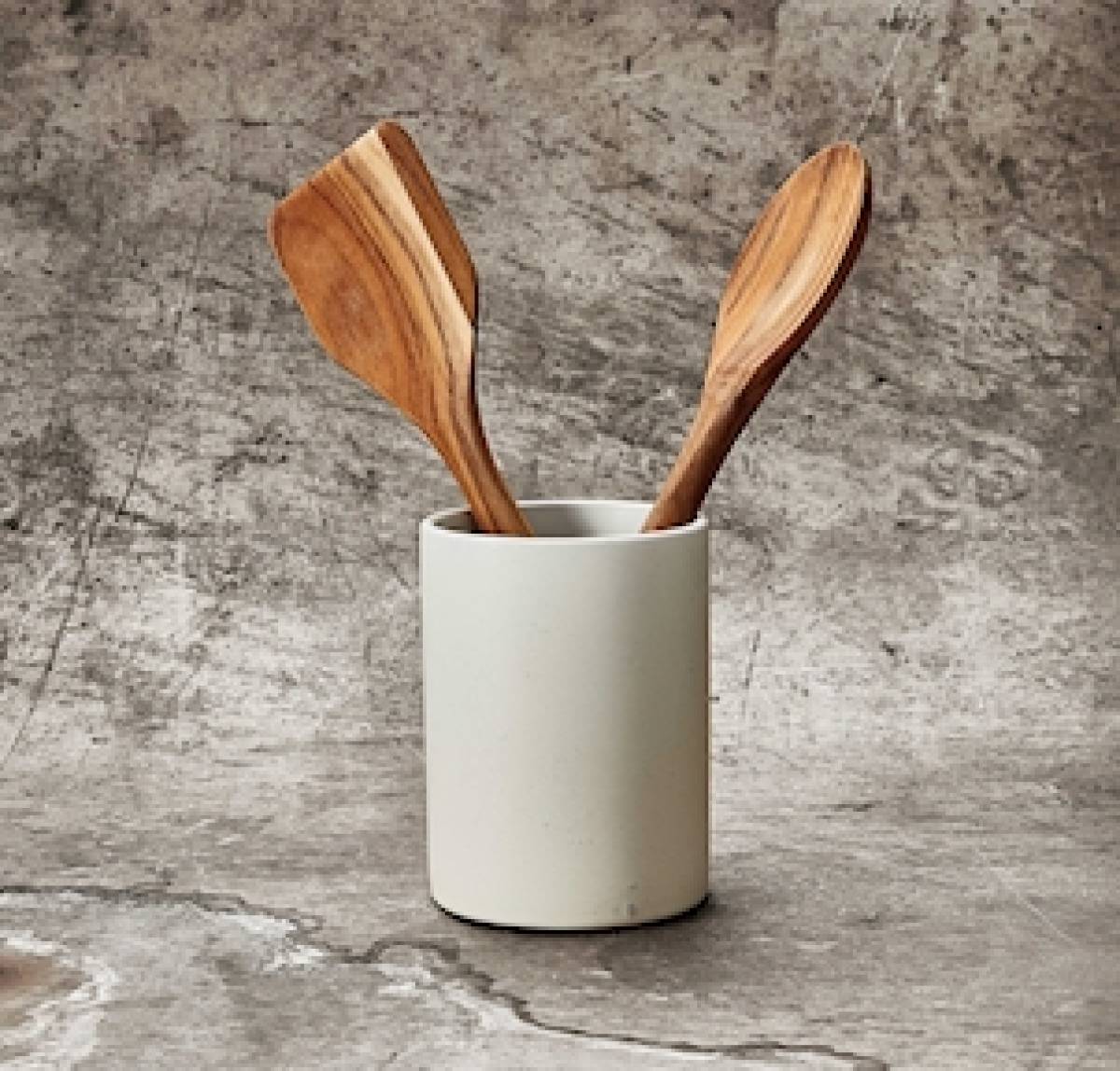 Storage Canister Aida Raw Arctic White W/spatula