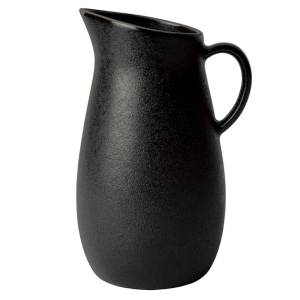 "jug Aida With Handle Raw Titanium Black 0,6l"