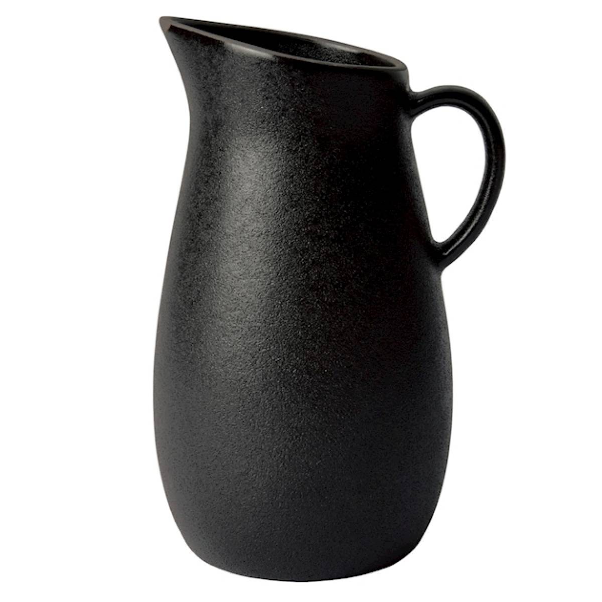 "jug Aida With Handle Raw Titanium Black 0,6l"
