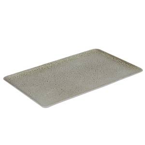 Rectang Dinner Plate Aida Raw Sandy Beige 14409