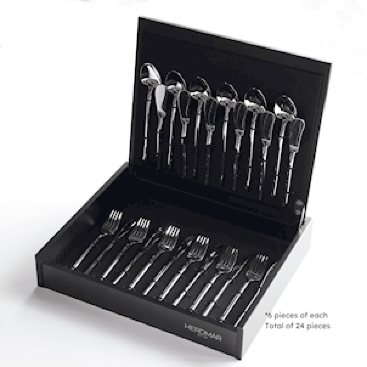 Basic Dessert Set Herdmar Stick 24pcs Shiny
