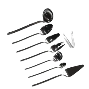 Basic Serving Set Herdmar Stick 8pcs Shiny