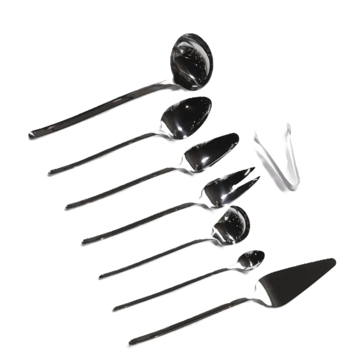 Basic Serving Set Herdmar Stick 8pcs Shiny