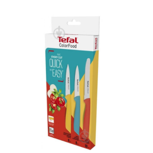 Tefal Quick Easy Set (serrated 8, Paring 8, Utility 10)
