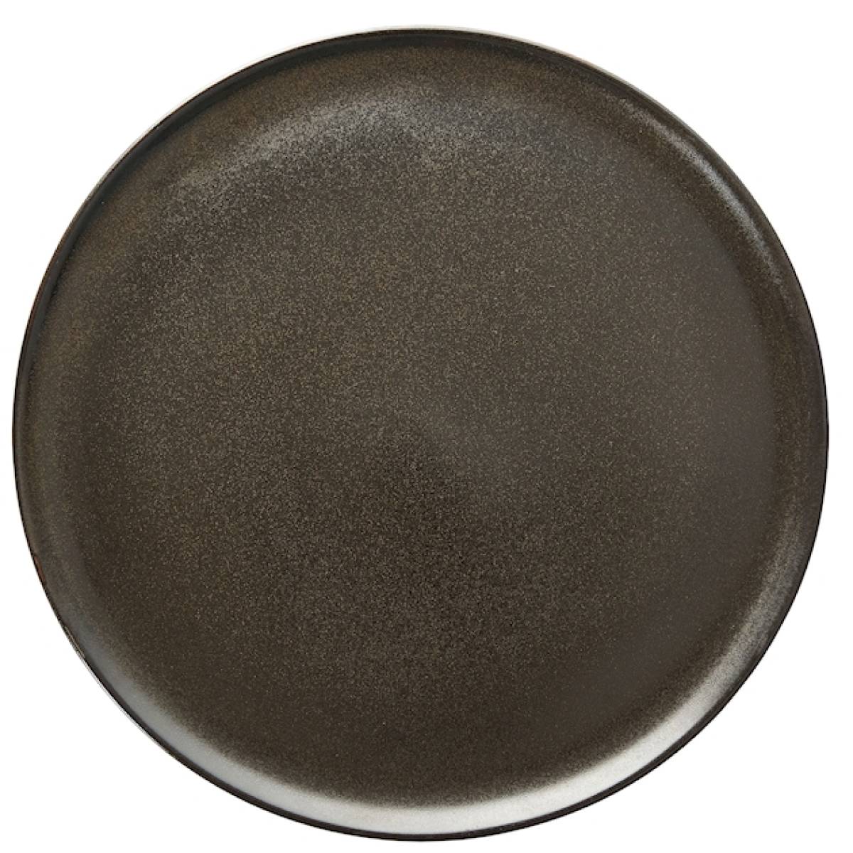 Dinner Plate Aida Raw Metallic Brown 28cm