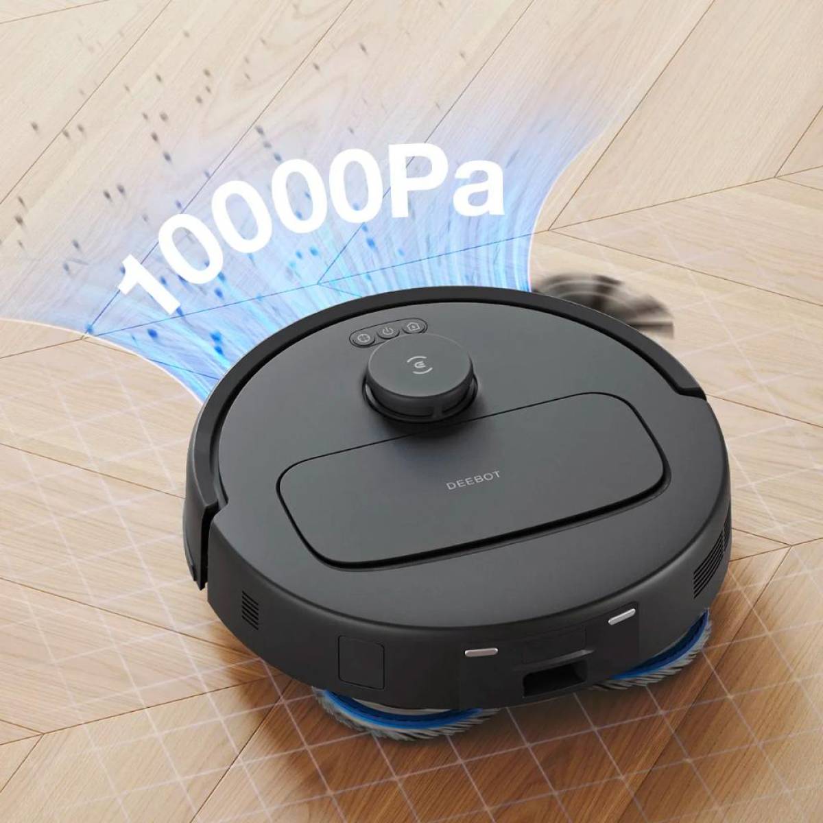 Ecovacs Deebot N30 Pro Omni Robotic Vacuum, Black, Ydlx11-x