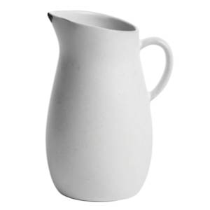 "jug Aida With Handle Raw Arctic White 0,6l"