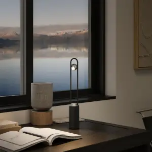 Table Lamp Sompex Minimal 77020 Silver