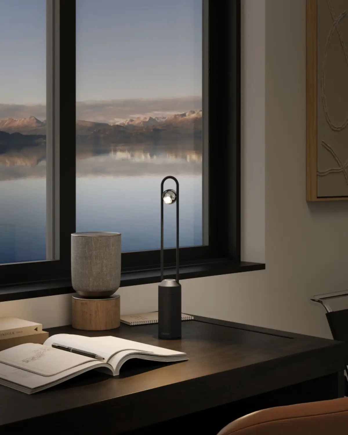 Table Lamp Sompex Minimal 77020 Silver