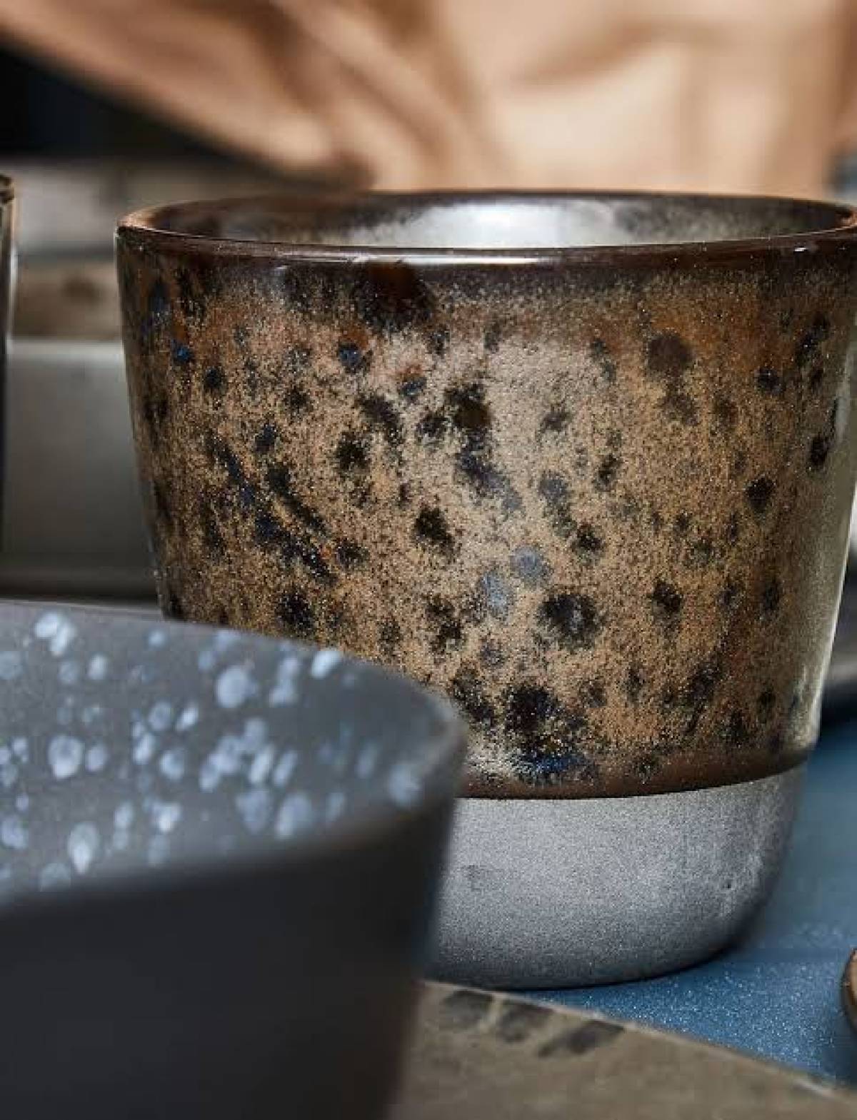 Mug Aida Raw Nordic Brown Double Wall 25cl
