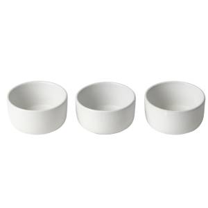 Set Of 3 Mini Bowl Aida Raw Arctic White