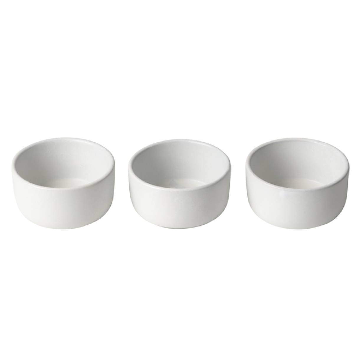 Set Of 3 Mini Bowl Aida Raw Arctic White