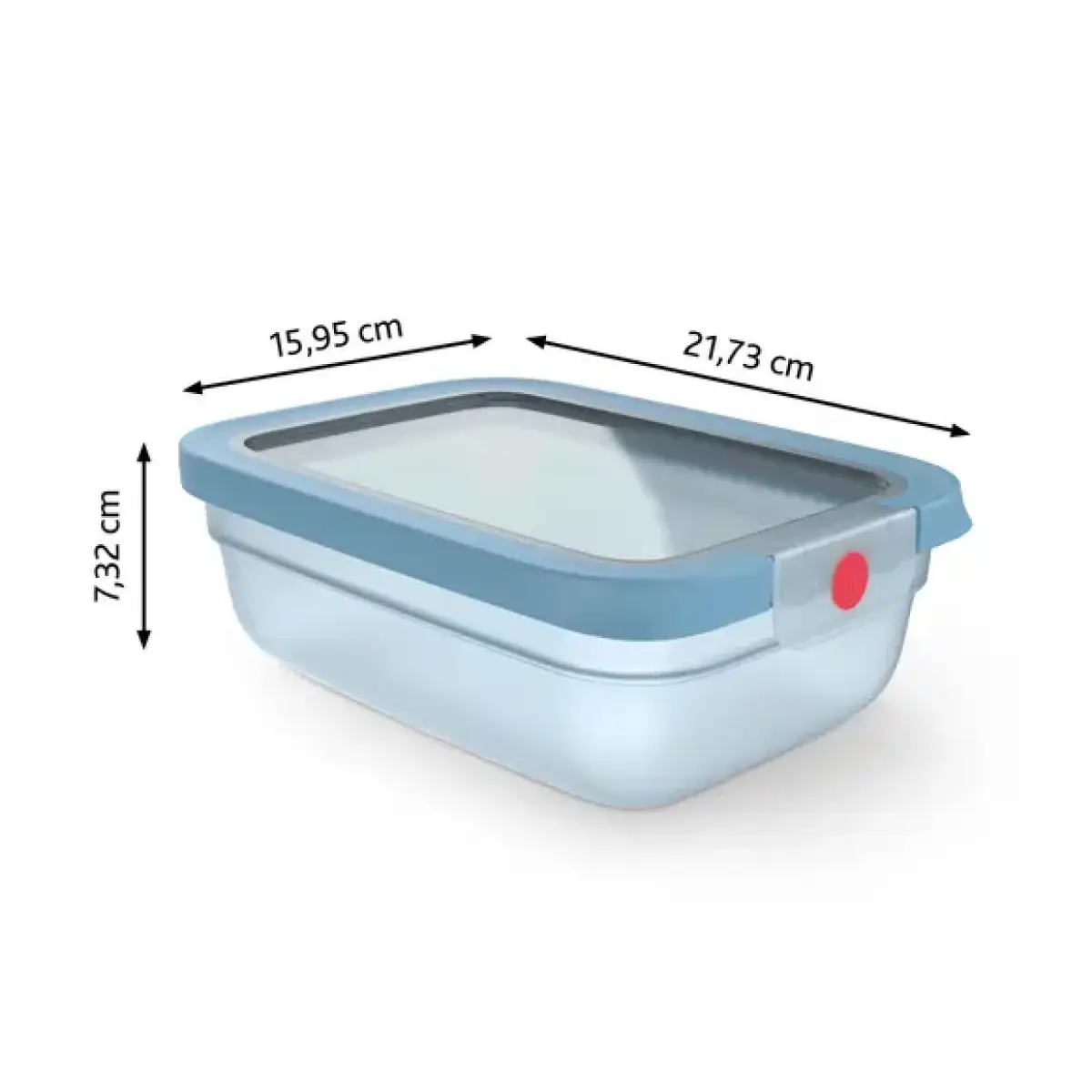 Tefal Oneclick Rectangular Oven Dish 1.2l – Aqua