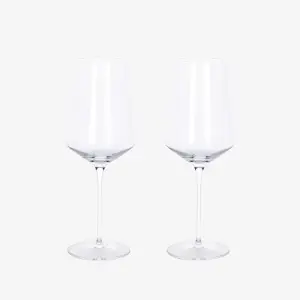Set Of 2 Wine Glasses Aida Ultima White 13252